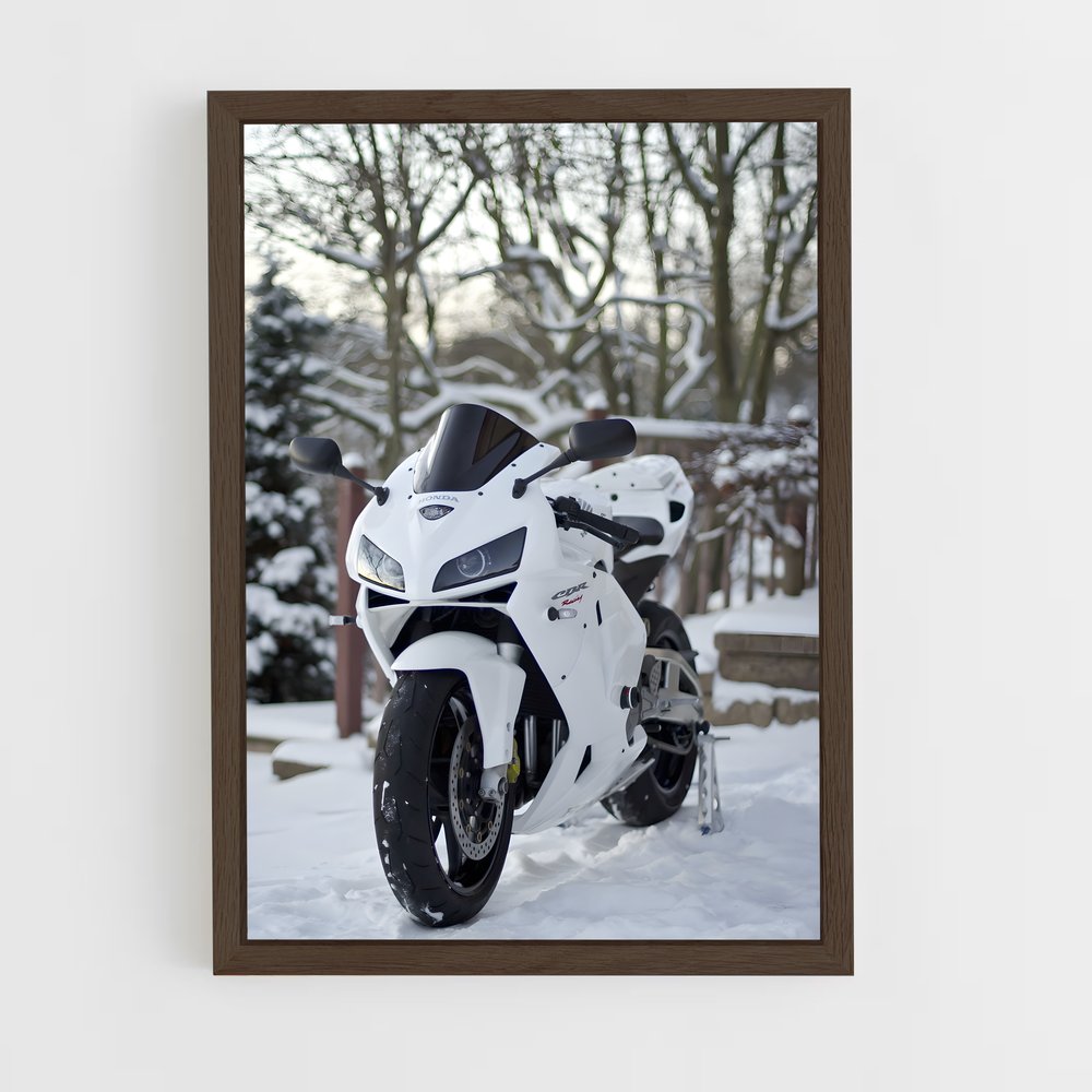 Poster Moto Hivernale – affiche Beta (vue 5)